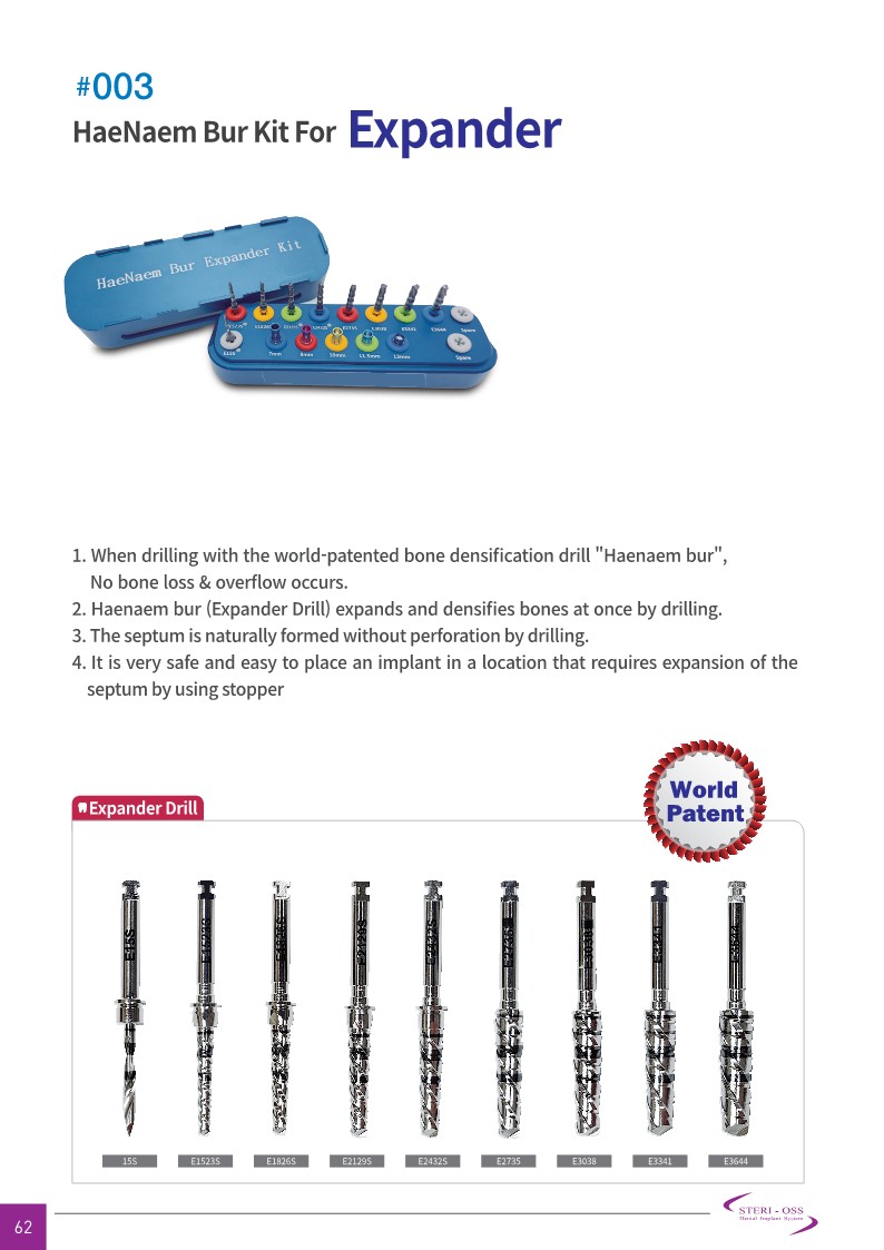 HaeNaem Bur Kit for Sinus Lifting